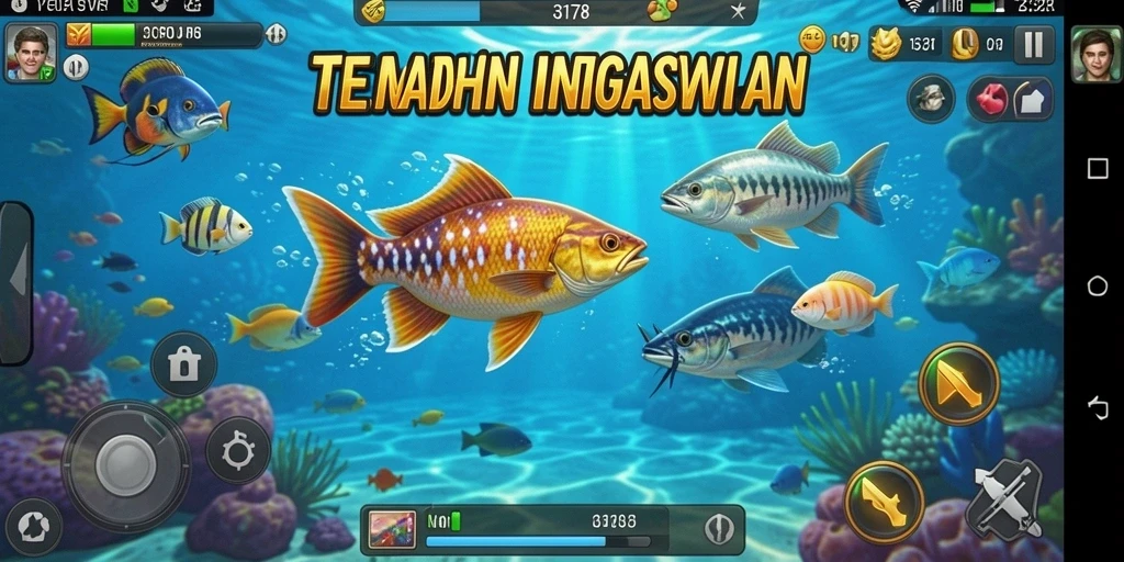 Tampilan gameplay seru dalam game Tembak Ikan 3178.