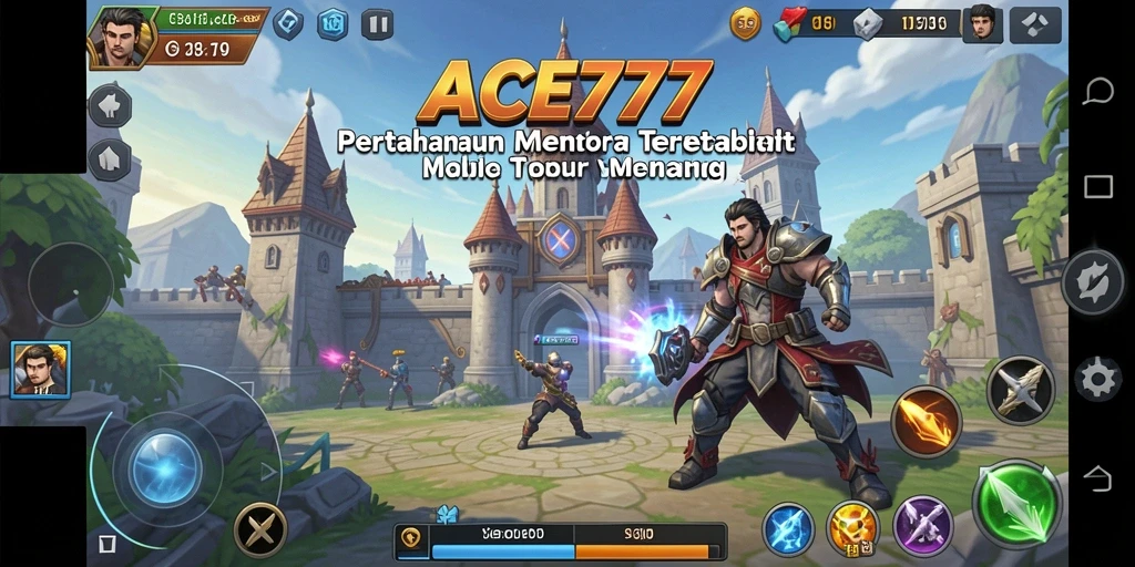 Gameplay menarik ACE777 dengan menara pertahanan strategis.