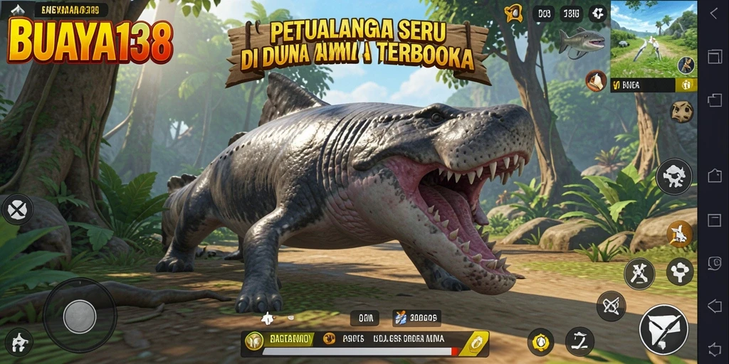 Gameplay epic di dunia terbuka BUAYA138 yang memukau.