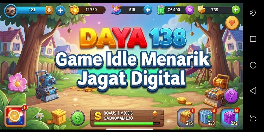 Tampilan gameplay <strong>DAYA138</strong> yang menarik dengan elemen Idle.