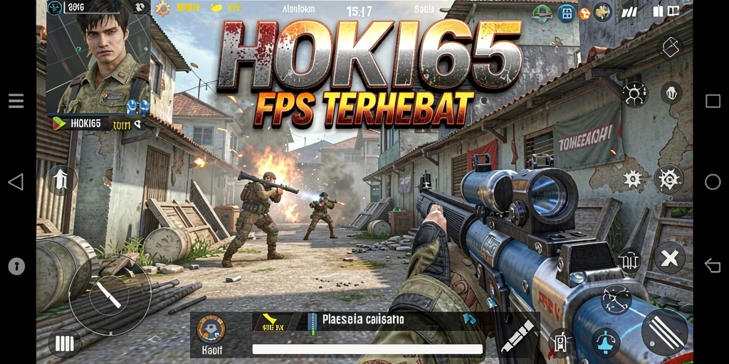 Gameplay menegangkan dalam HOKI65 dengan aksi tembak-menembak yang seru.