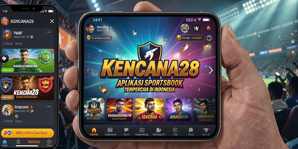 Tampilan antarmuka aplikasi KENCANA28 saat melakukan taruhan.