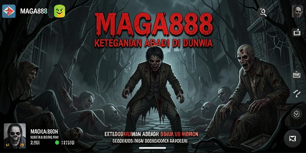 Gameplay MAGA888 yang mencekam dalam suasana Horror