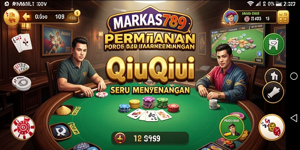 Tampilan gameplay QiuQiu yang menarik di MARKAS789.