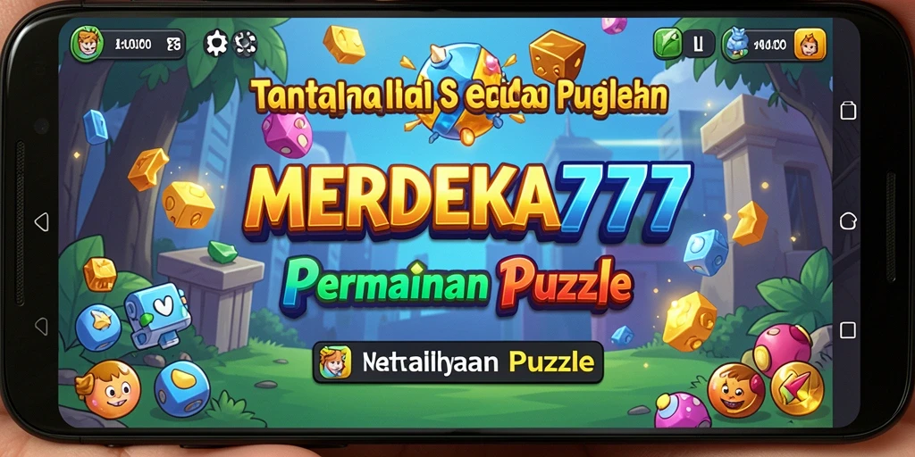 Screenshot gameplay MERDEKA777 yang menampilkan berbagai teka-teki menarik.