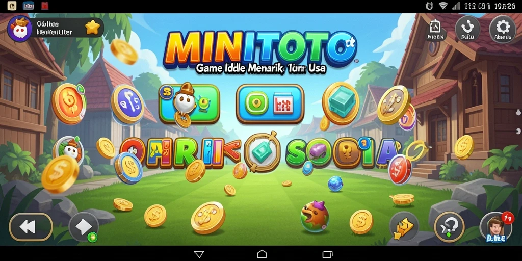Tangkapan layar MINITOTO menampilkan gameplay menarik dalam mode Idle.