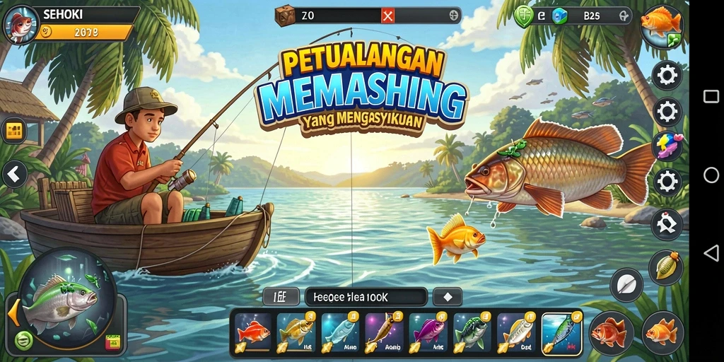 Tangkapan ikan yang menggiurkan dalam SEHOKI.