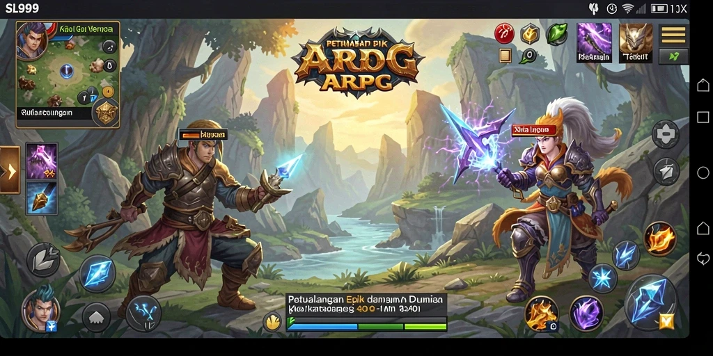 Tampilan menakjubkan gameplay ARPG di SL999.