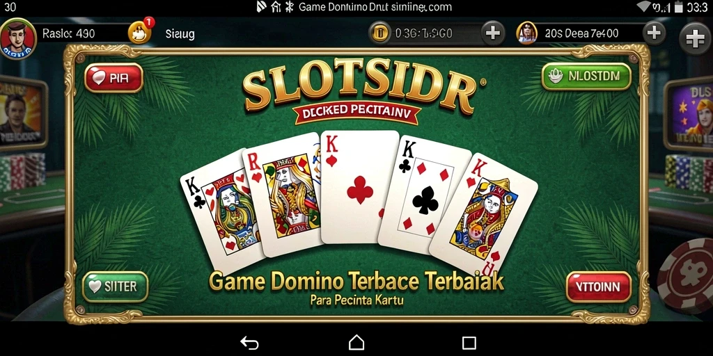 Screenshot gameplay SLOTSIDR yang menunjukkan aksi seru permainan Domino.